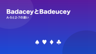 BadaceyとBadeucey A-5と2-7の違い